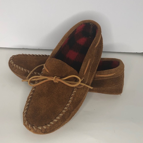 Minnetonka Other - Minnetonka moccasin size 10 suede vintage